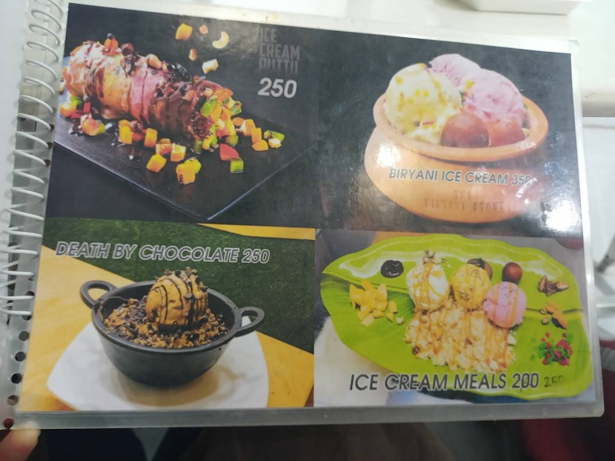 Ali's Cafe menu