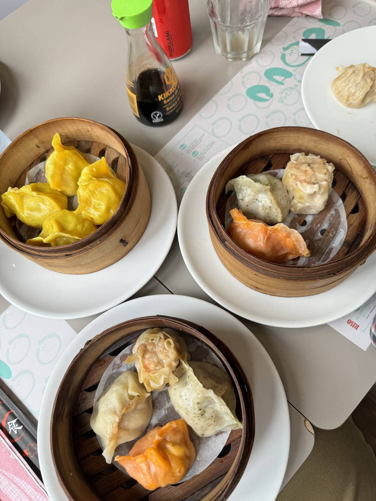 Menu di Ravioleria Baozi 