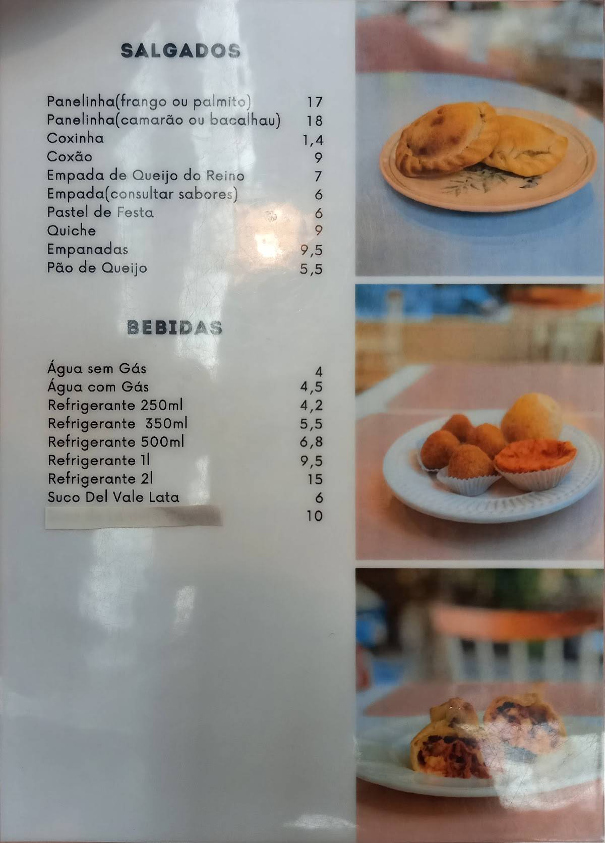 Flávia Falcão Confeitaria Artesanal cardápio