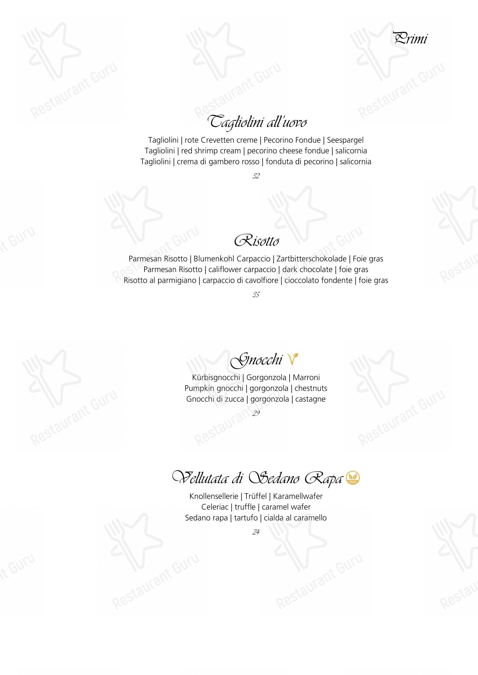 Restaurant Acla in San Maurizio - Menu