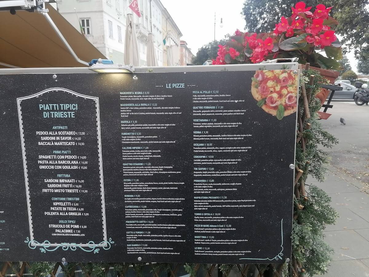 Menu di Adesso è Così Ristorante-Trattoria del Mare 