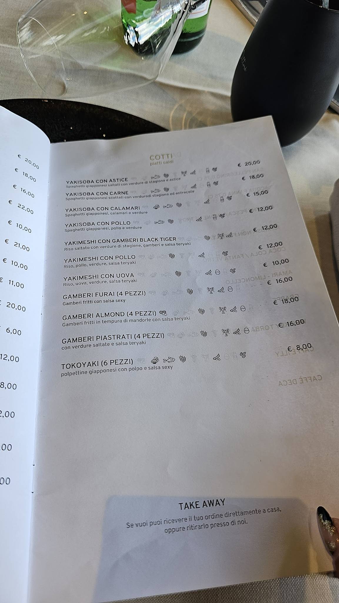 Menu di Trattoria Ai Due Dottori 