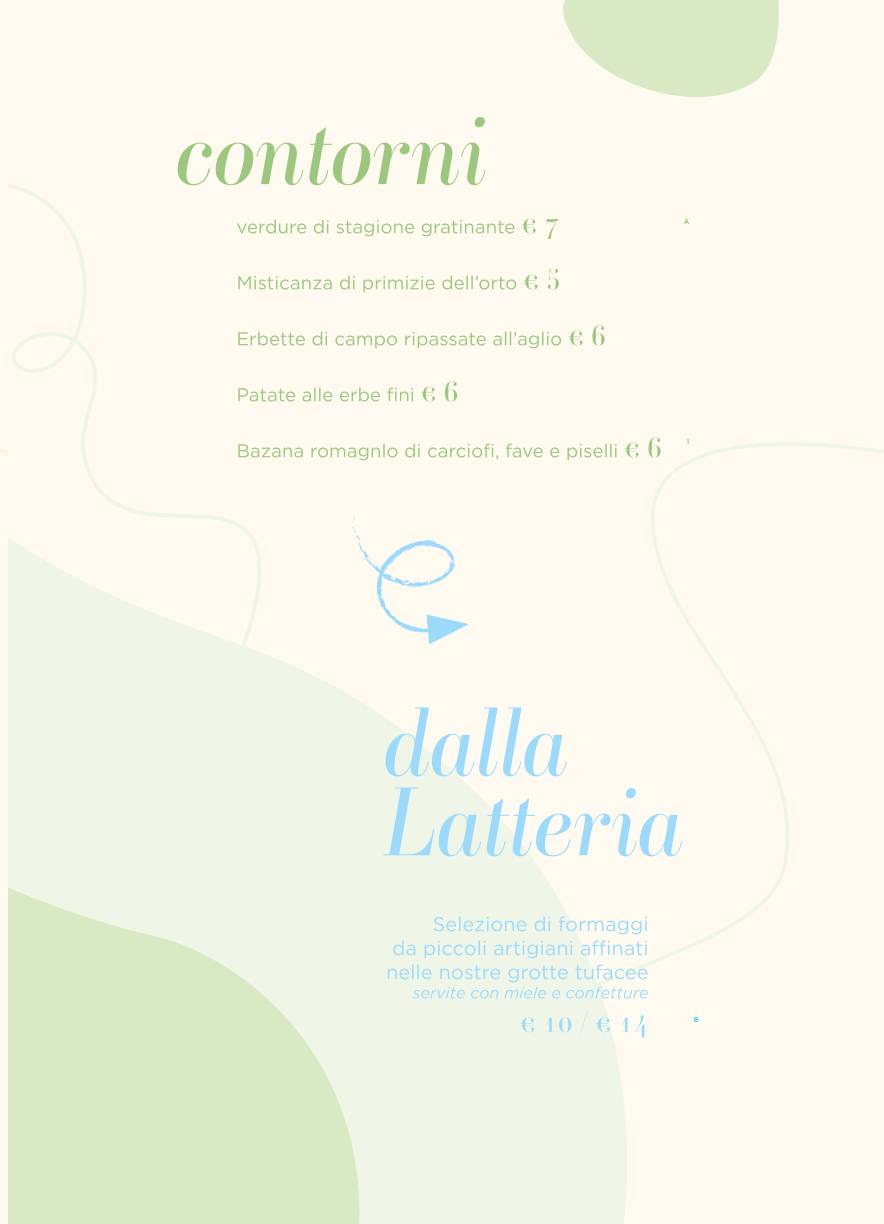 Menu di Al Mastin Vecchio 