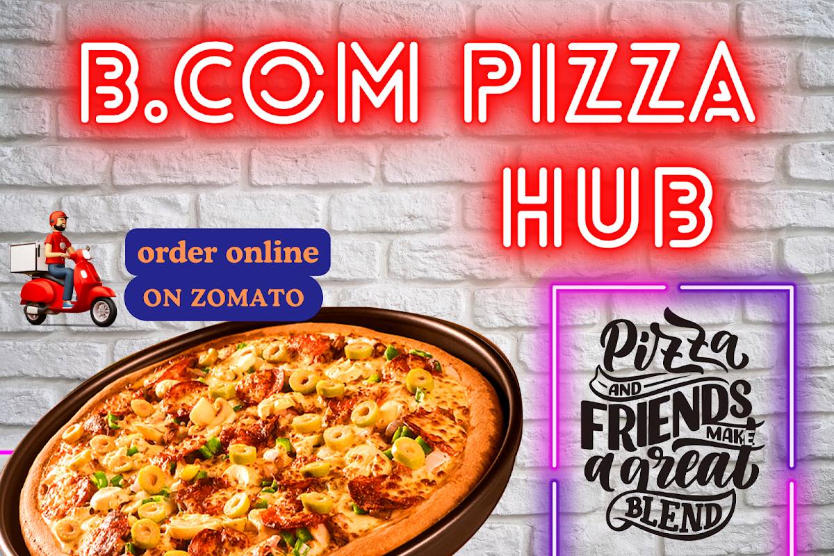 B.com Pizza Hub menu