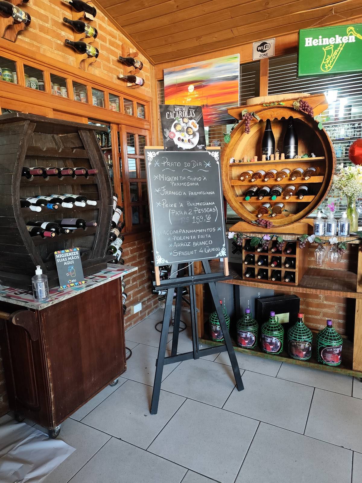 Bambino Mio cardápio