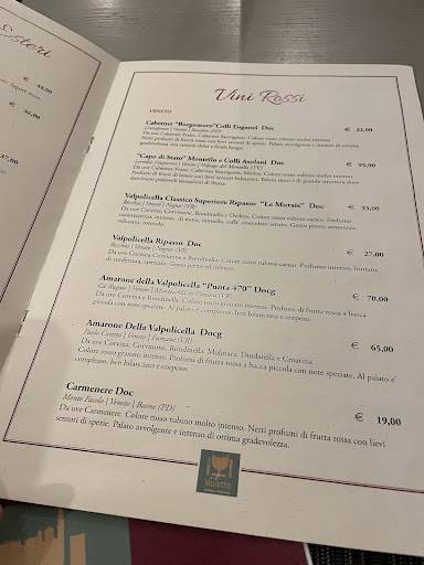 Menu di Bar Trattoria "Il Moretto" 