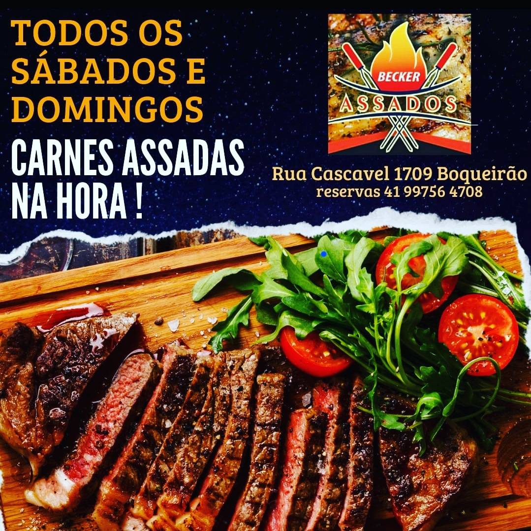Becker Assados do Brasil cardápio