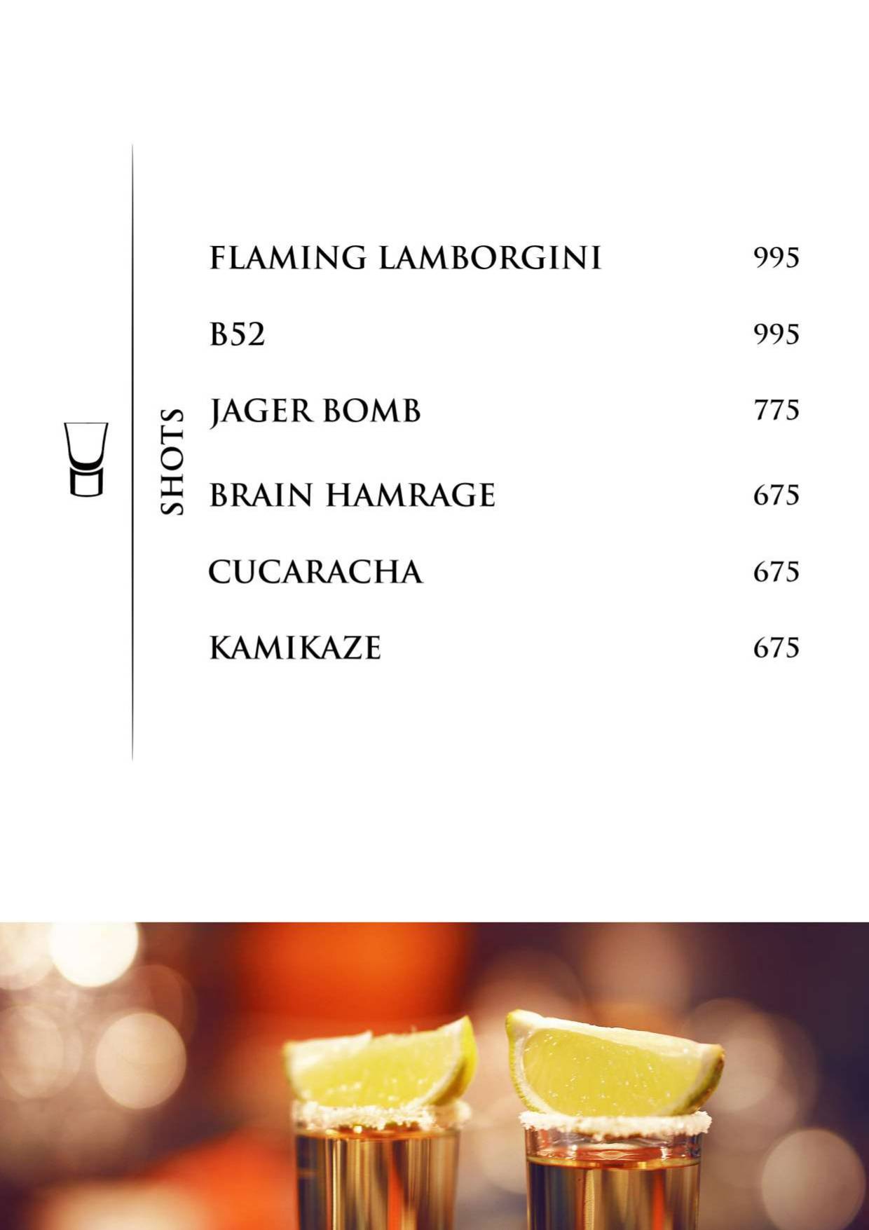 Botanik menu