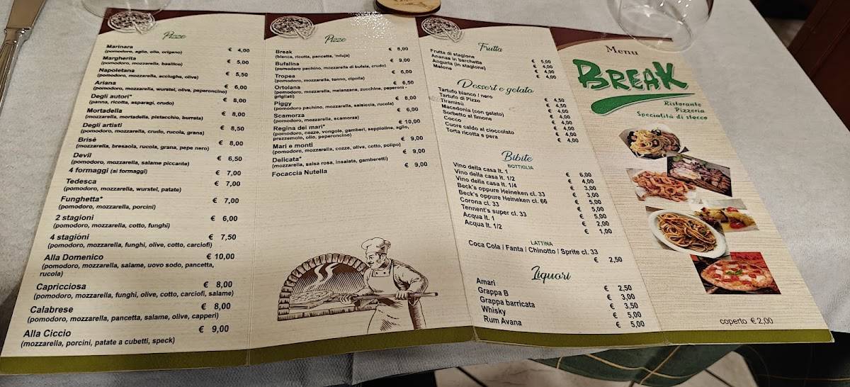 Menu di Break 
