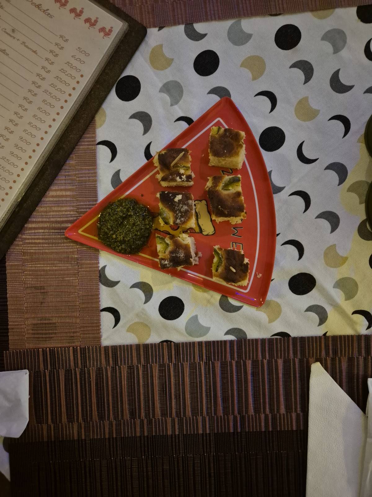 Cantina Italiana Basilico Pizza ao Talho cardápio