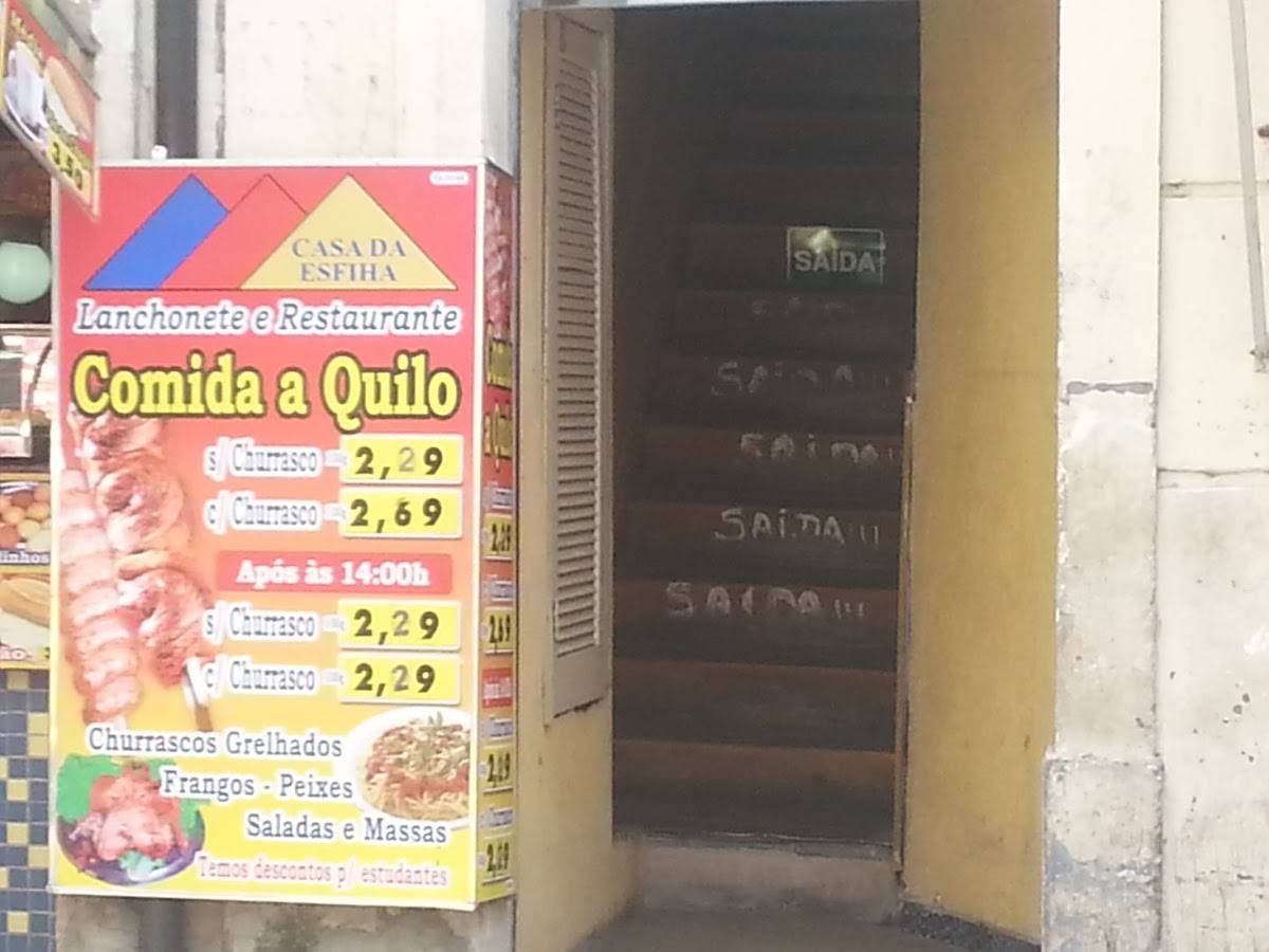Casa da Esfiha cardápio