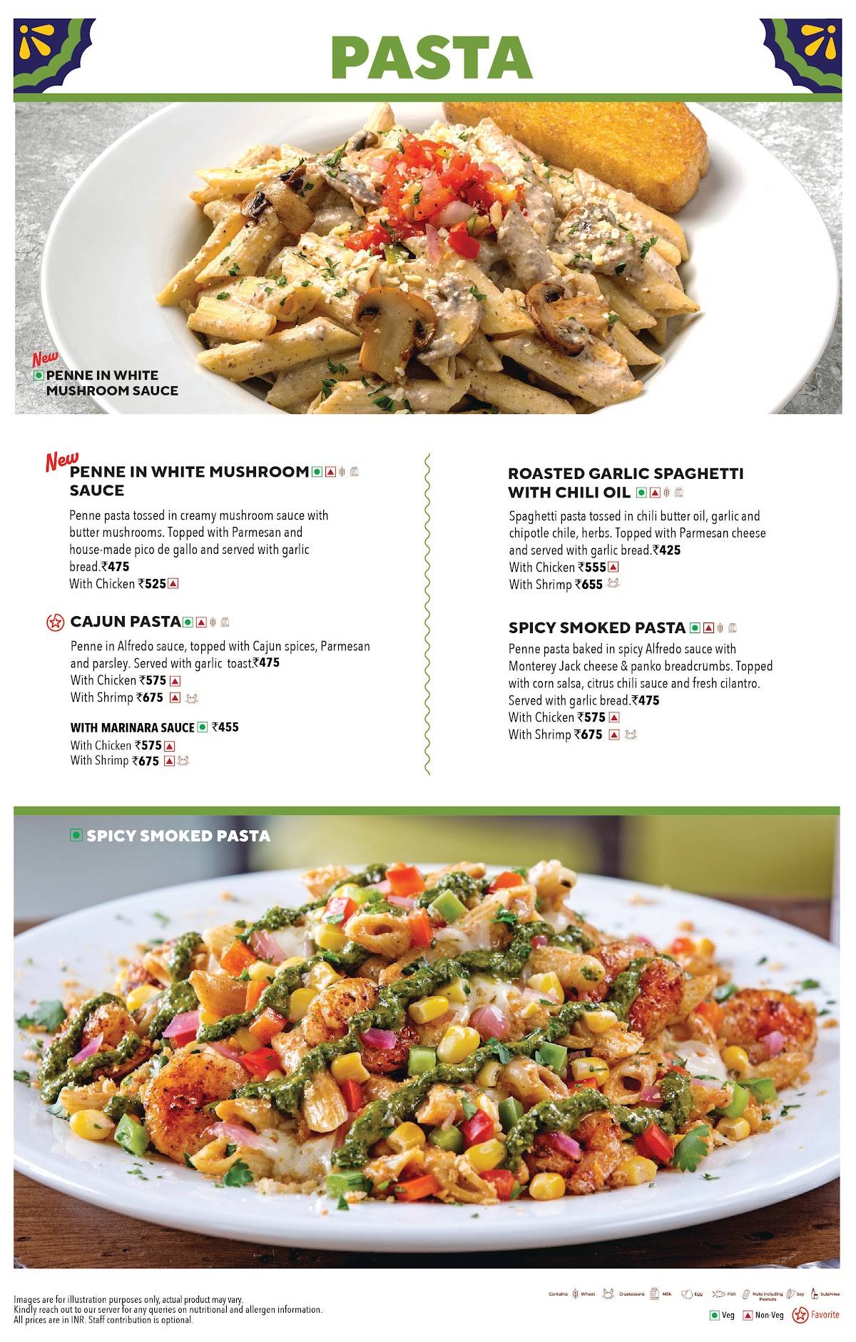 Chili's Grill & Bar menu