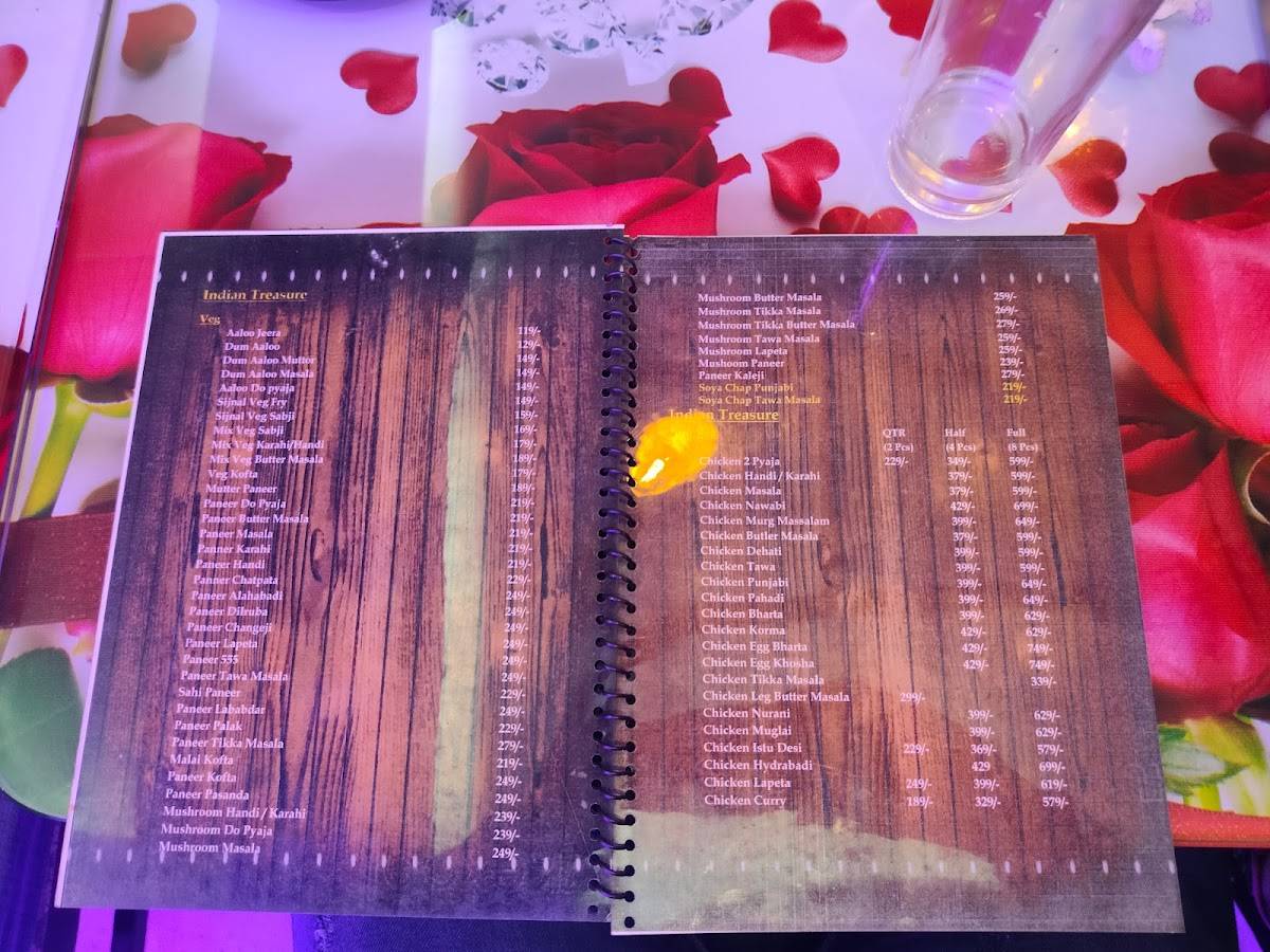 Chilli Paradise Restro Cafe menu