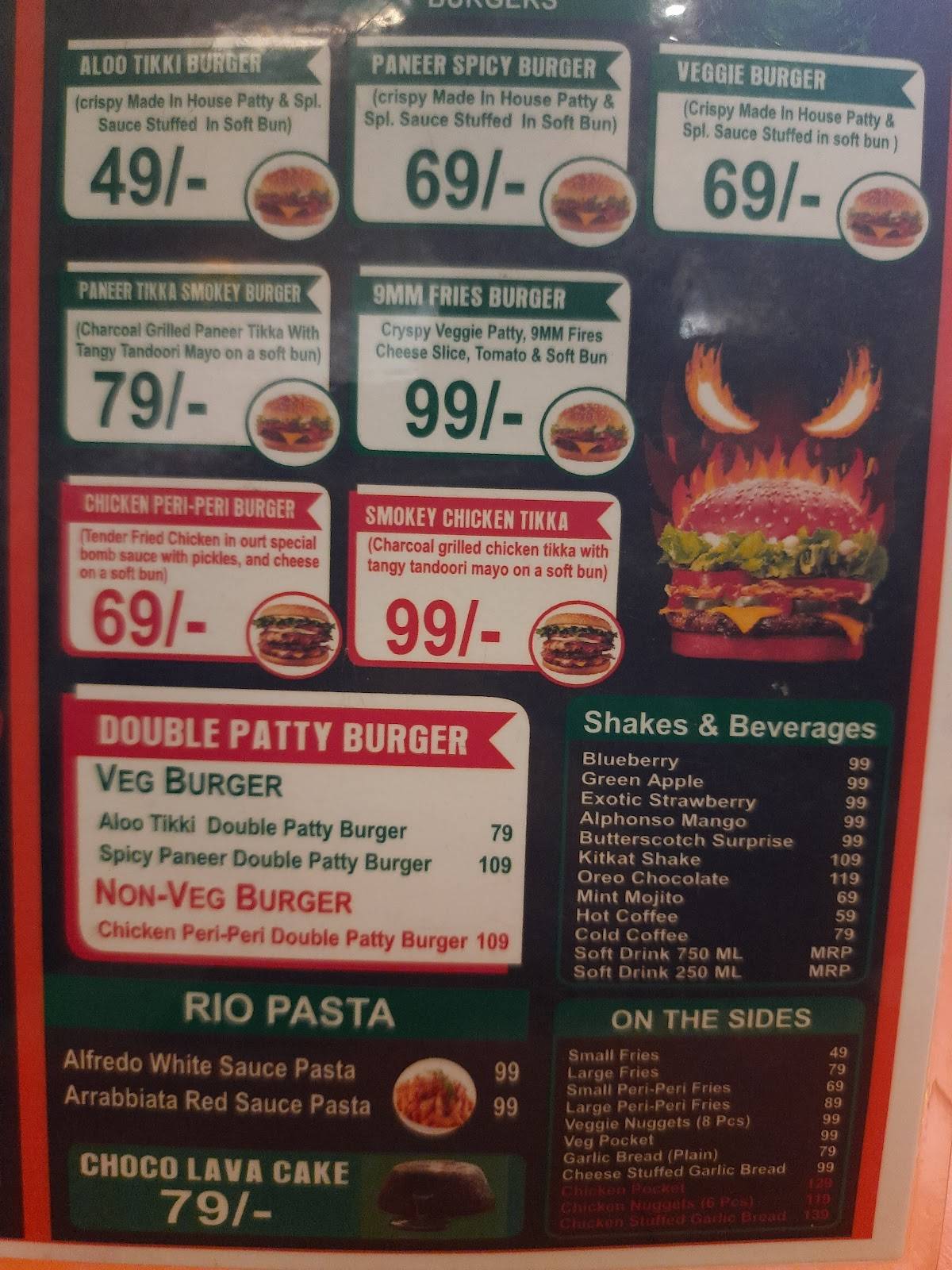 CrispyRio menu