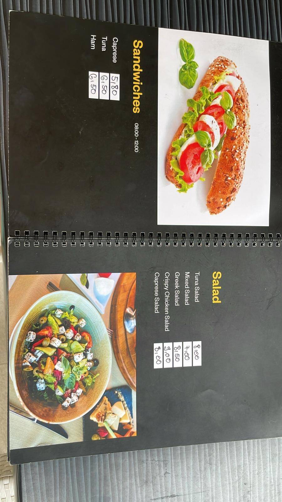 Menu di Restaurant Đir 