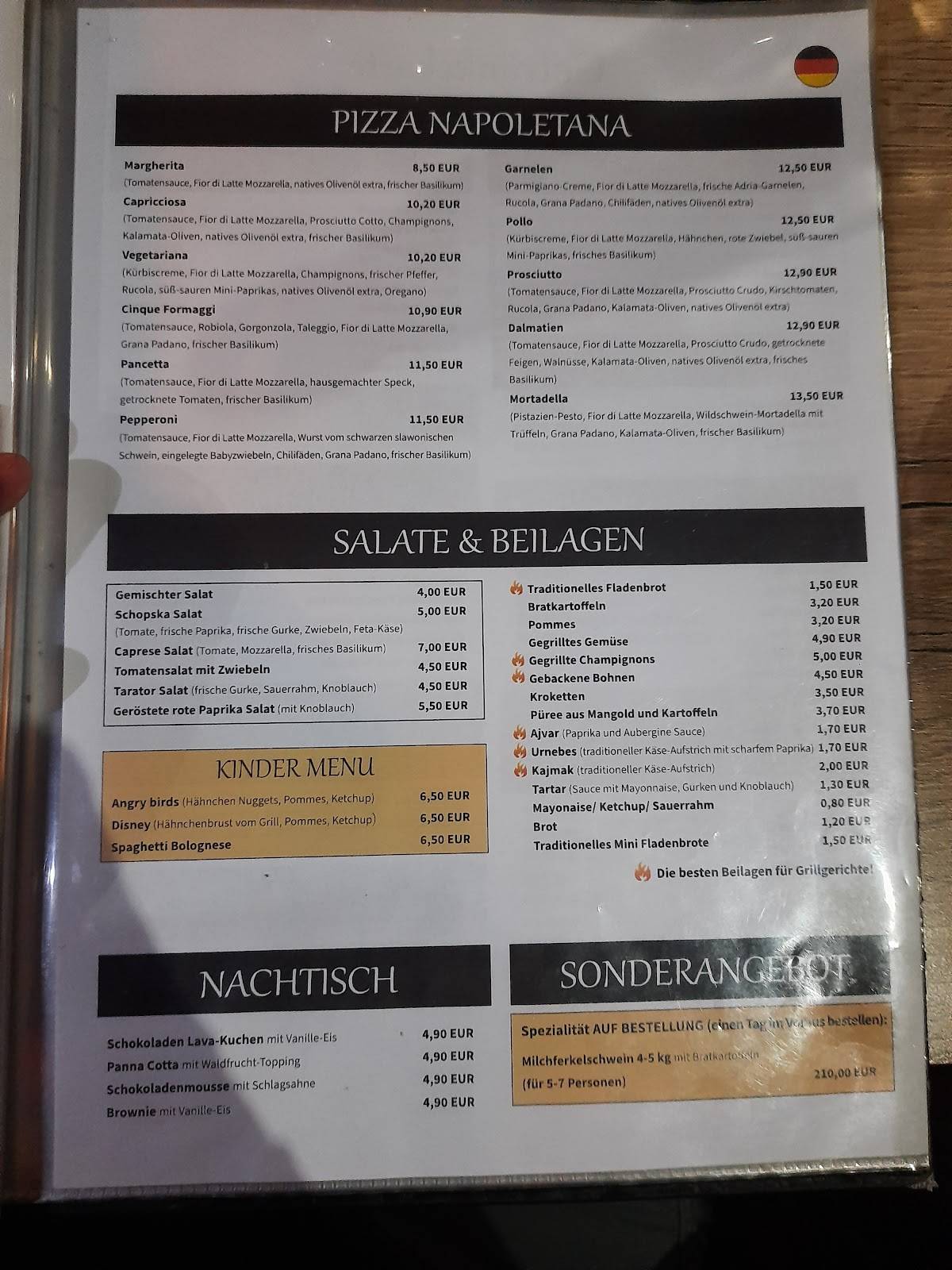 Menu di EDEN Restoran 