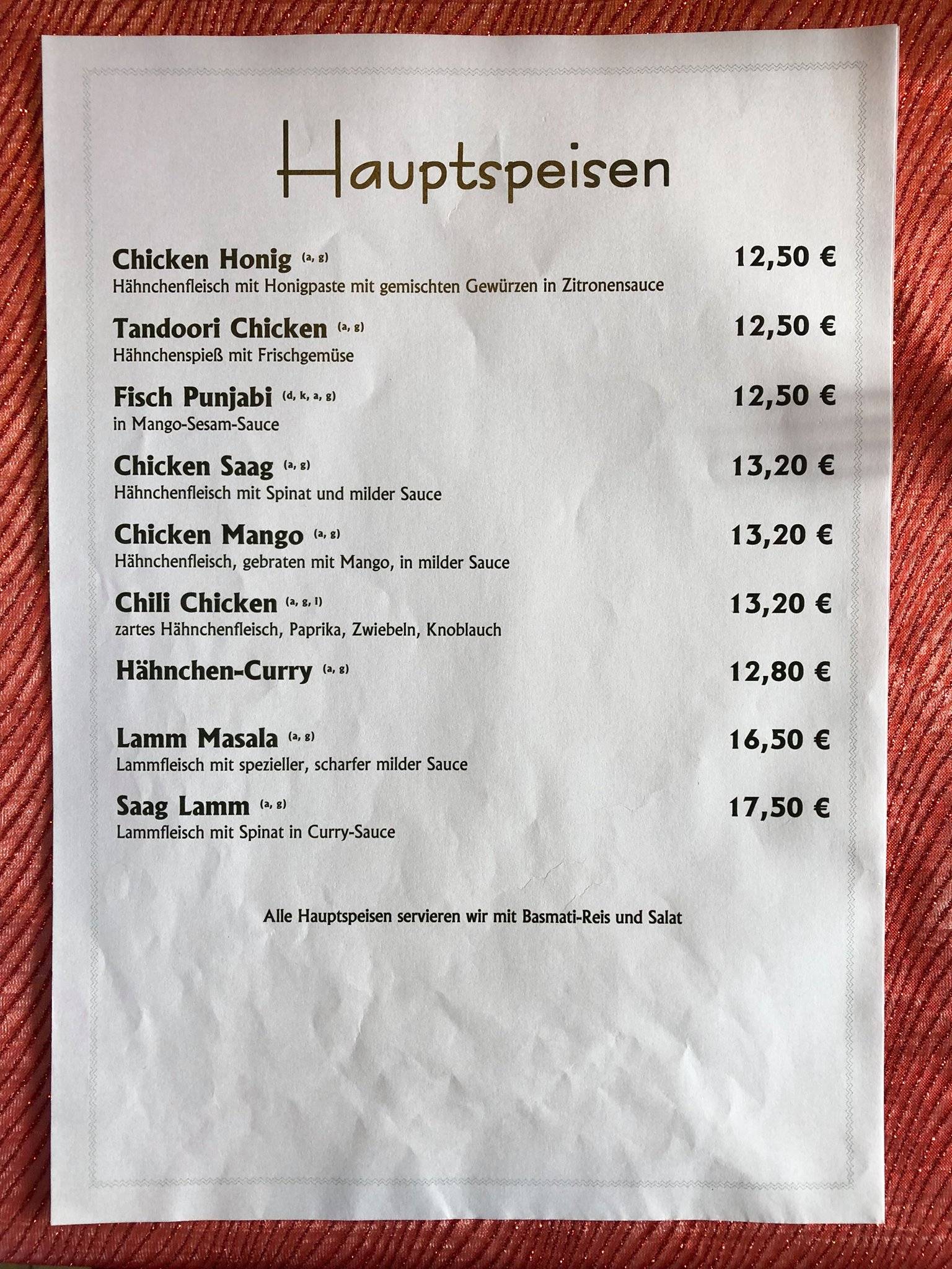 Menu de Eller Gaststätte / Gasthaus Eller