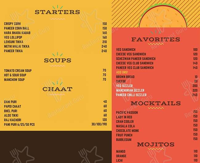Food Republic menu