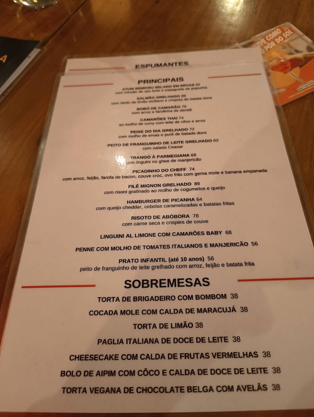 Fresh & Good Restaurante - Comida contemporânea Bar de Drinks Espaço de Eventos em Ipanema cardápio