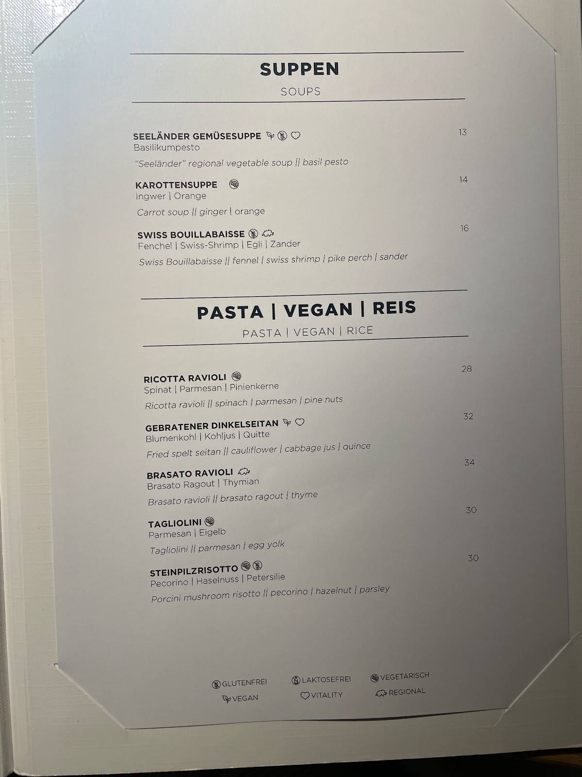 Menu di Giardino Restaurant & Bar 