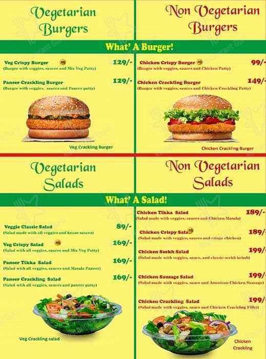 Hero Sandwiches menu
