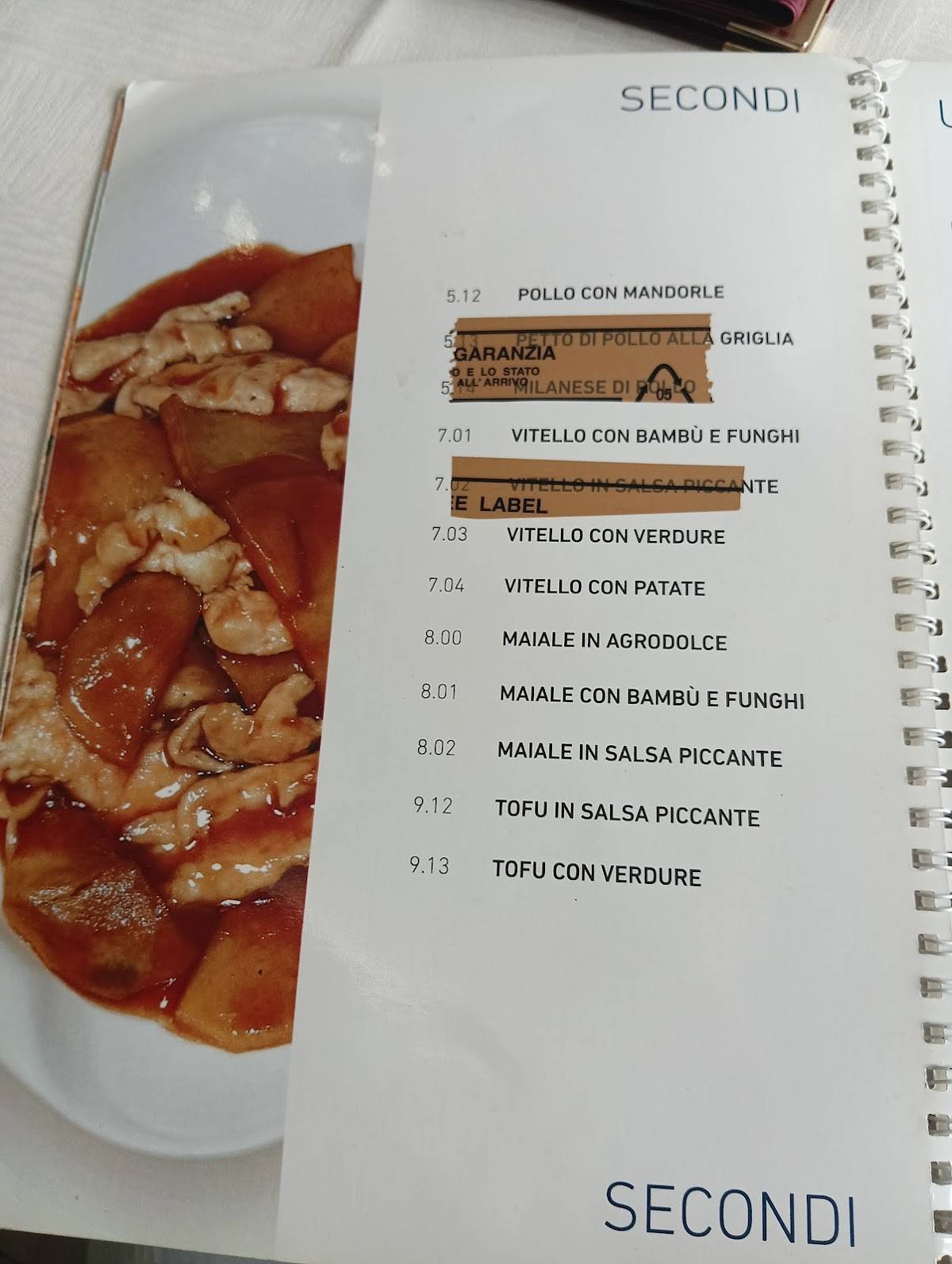 Menu di Hua LI Du 