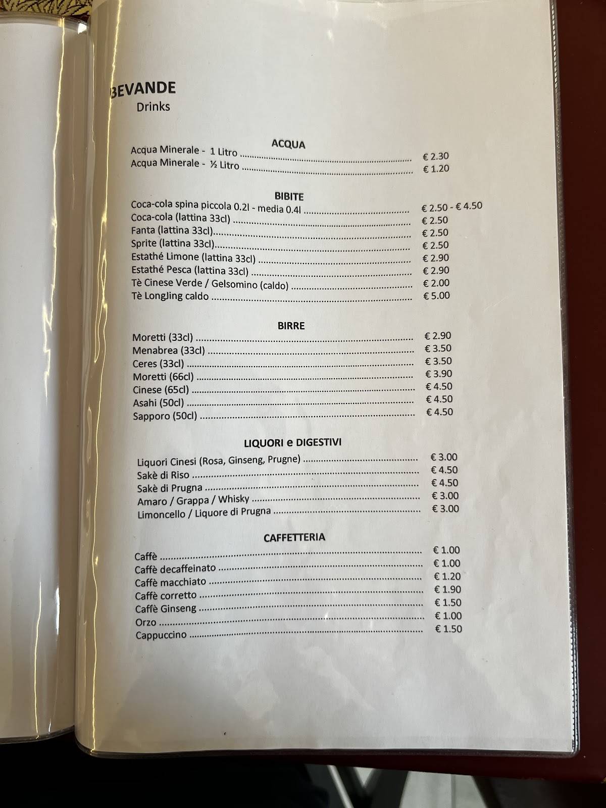 Menu di Hua LI Du 