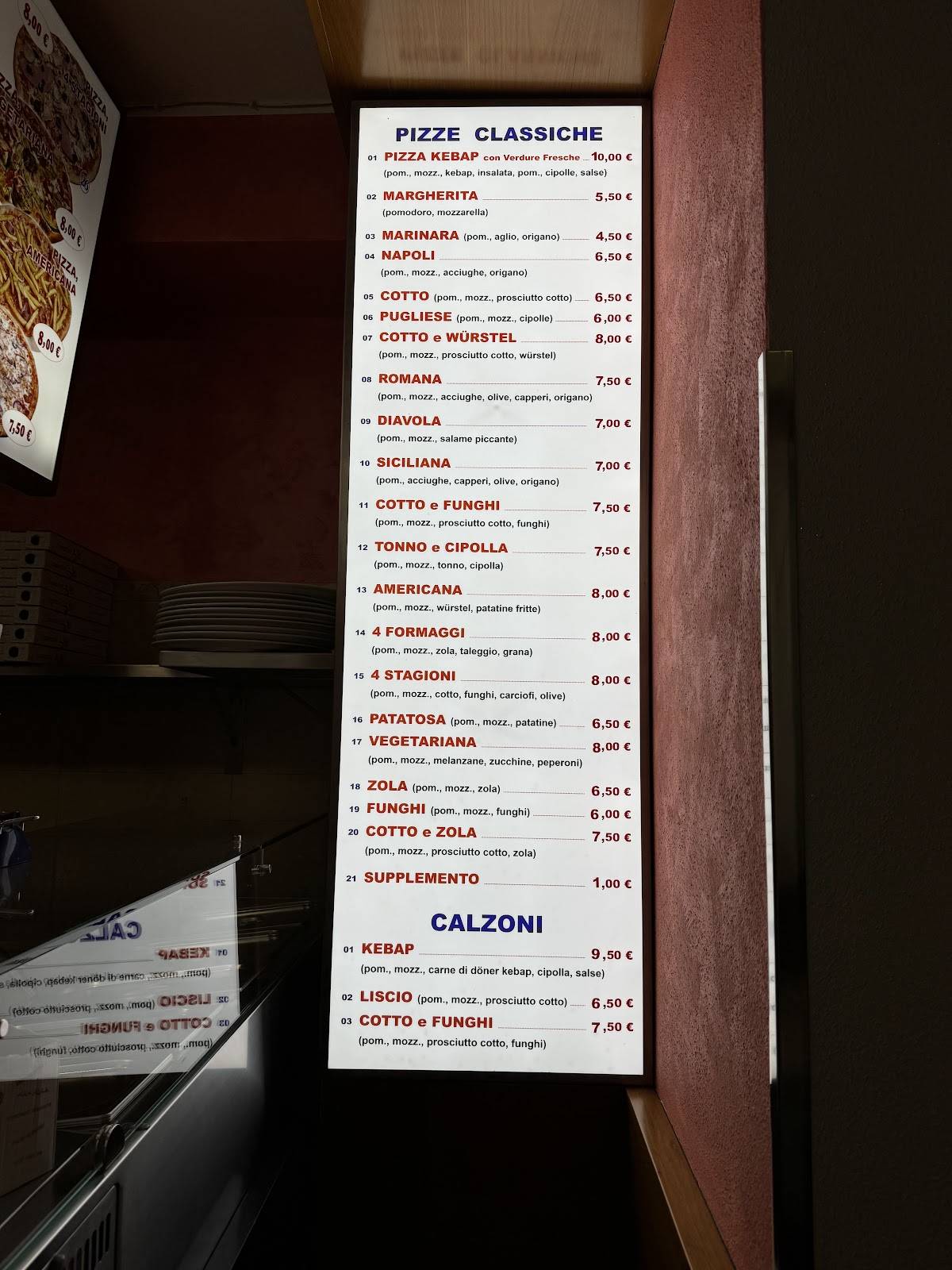Menu di ISTANBUL KING KEBAB & PIZZA 