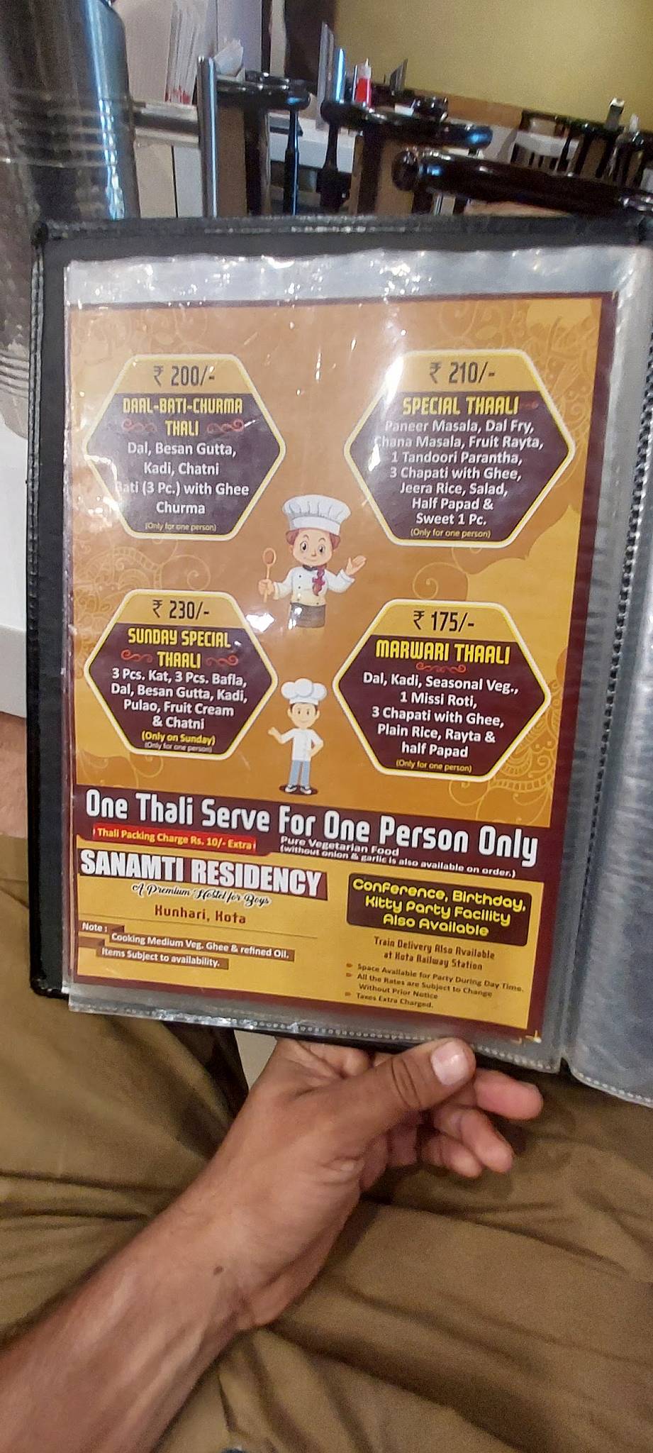 Jain Veg Restaurant menu