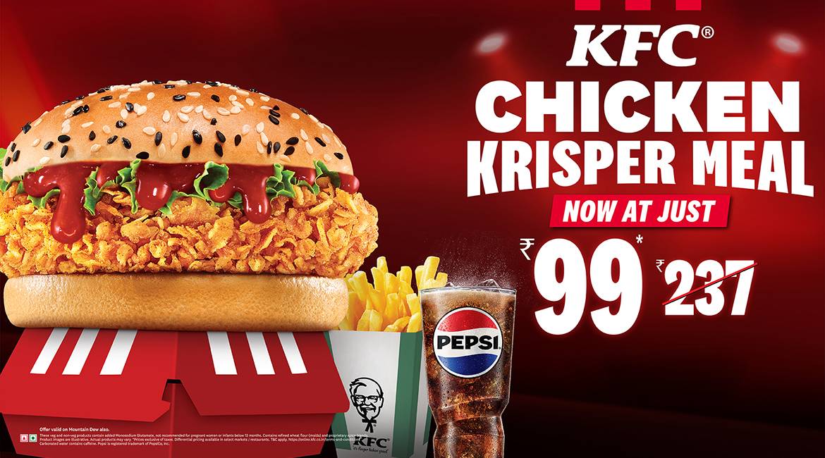 KFC menu