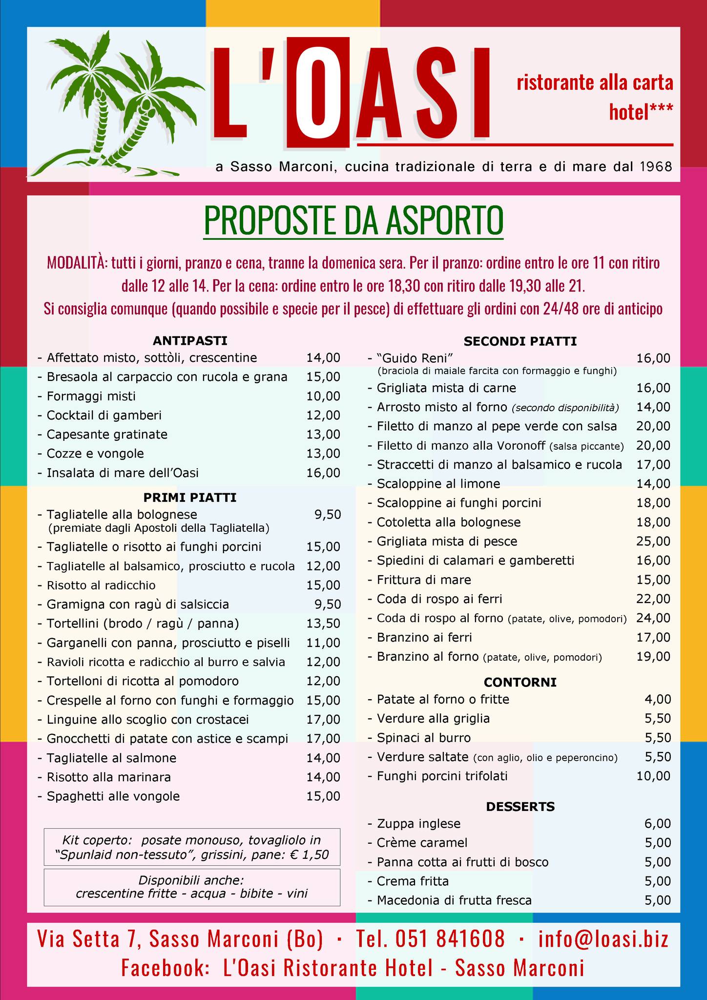 hotel oasi ristorante e pizzeria
