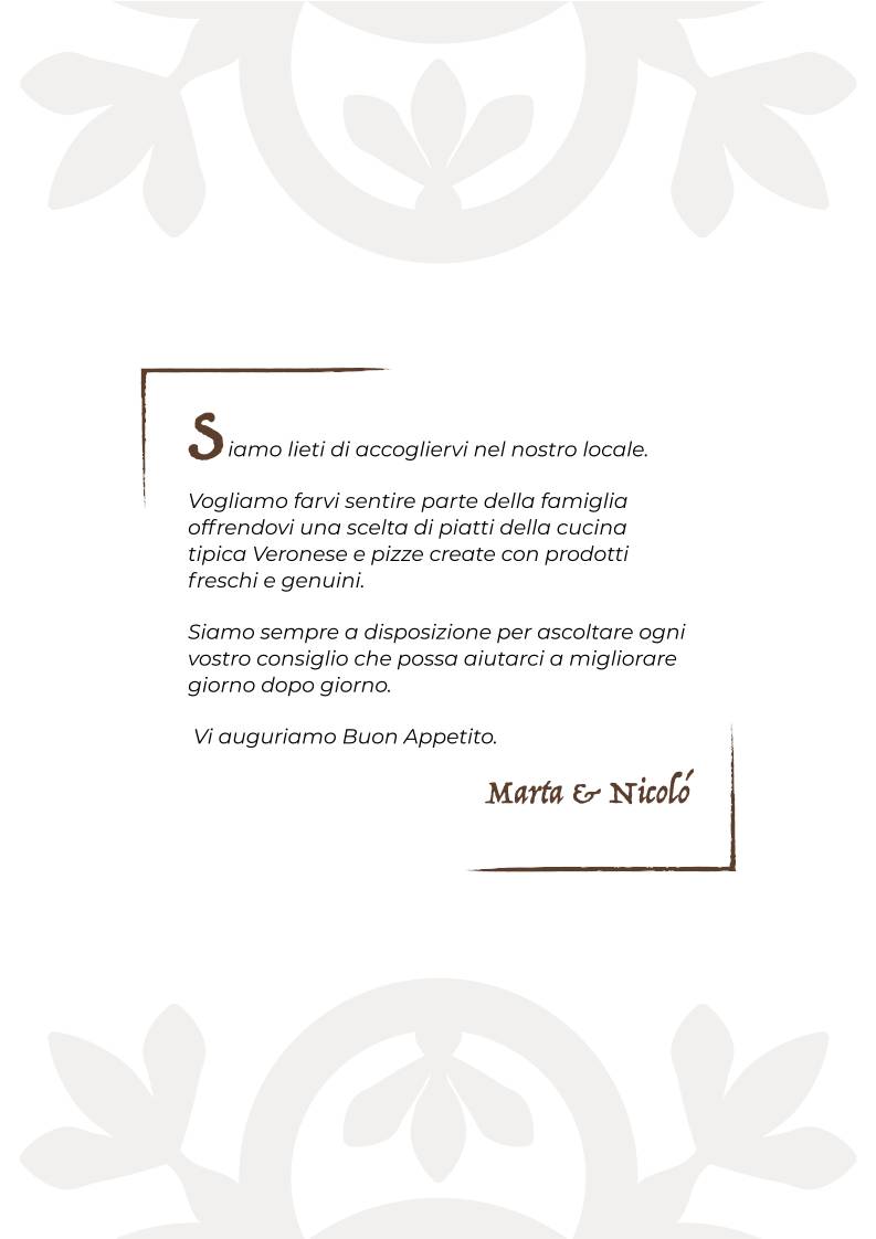 Menu di Le Arche-Pizza e Cucina 