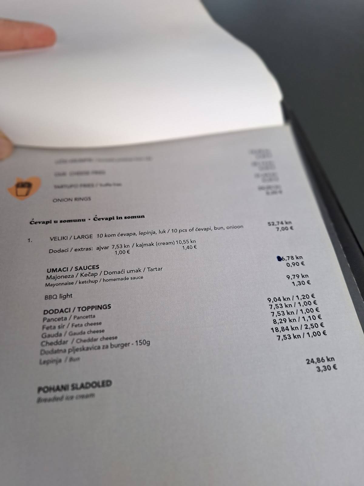 Menu di Love @ First Bite 