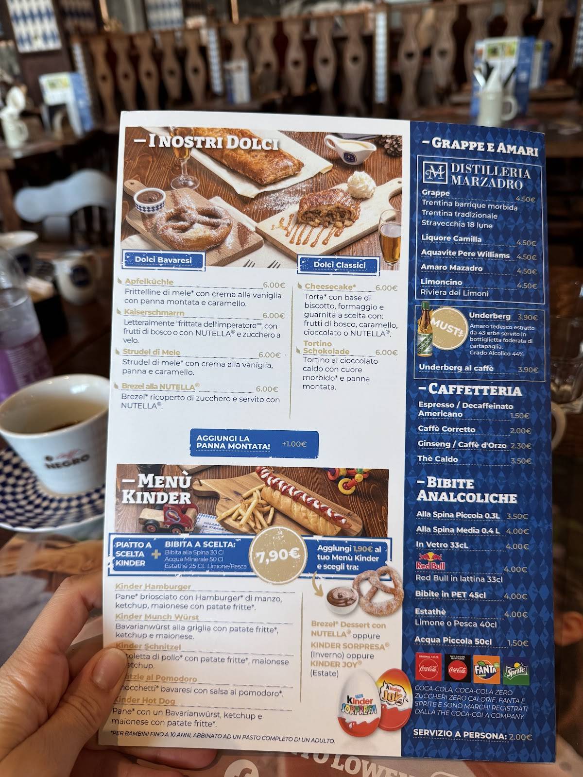 Menu di Löwengrube Vicenza 