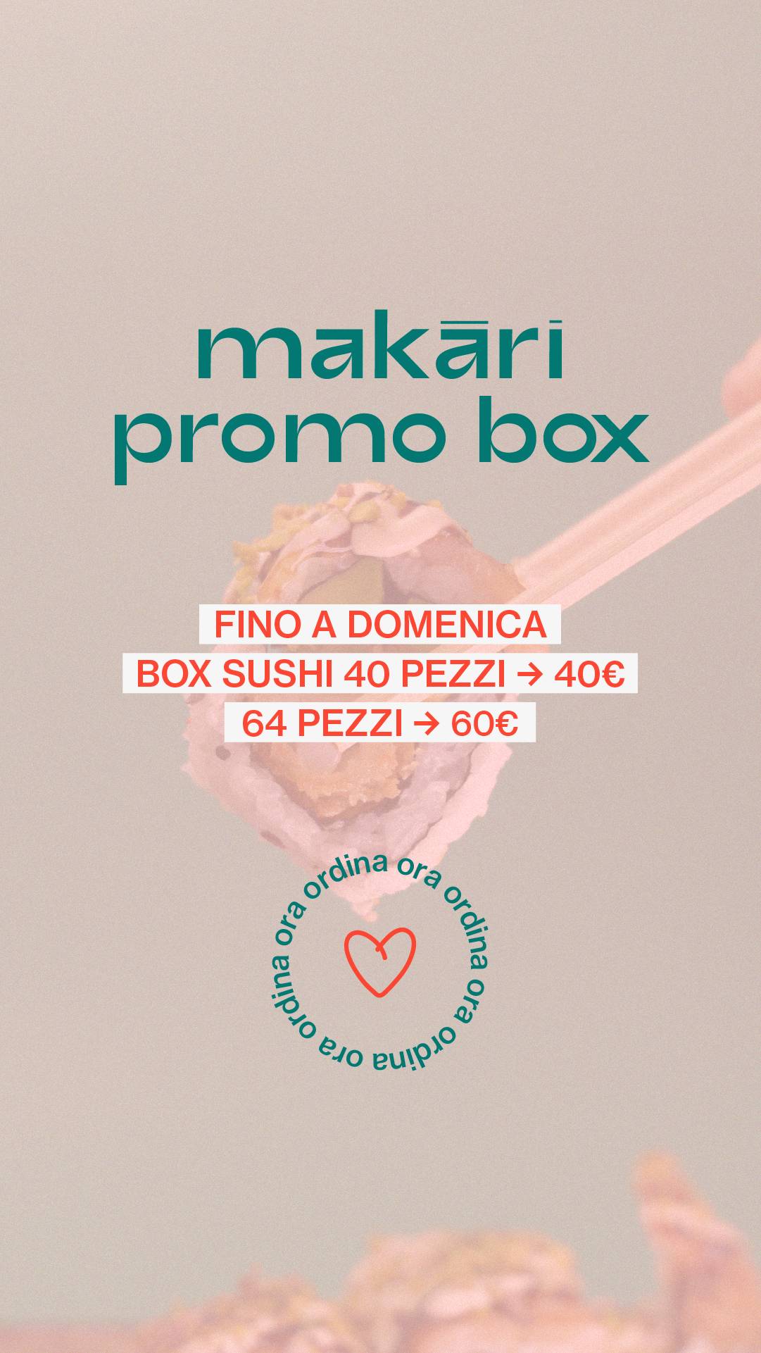 Menu di Makāri cucina nippo-mediterranea 