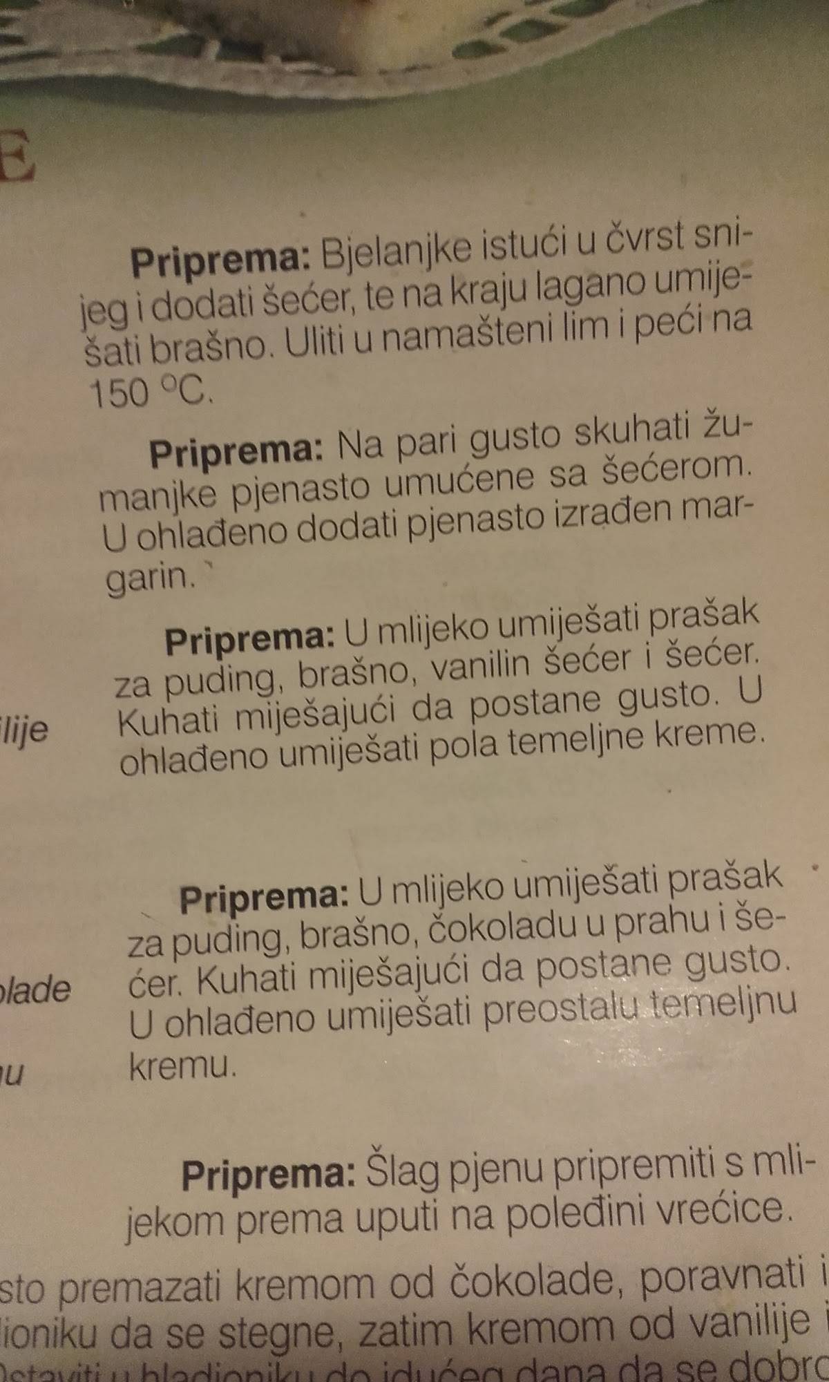 Menu di Restaurant Markuševec 