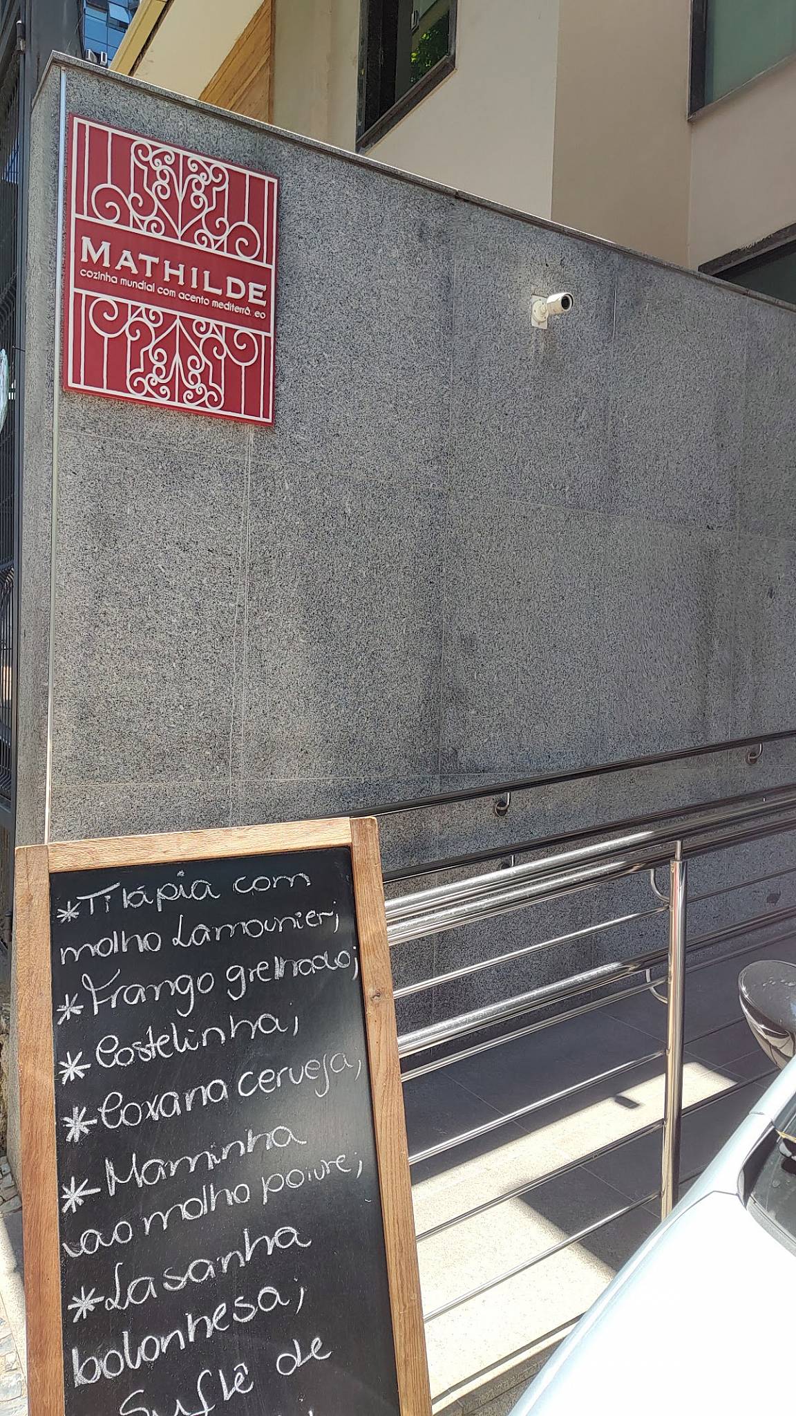 Mathilde Restaurante cardápio