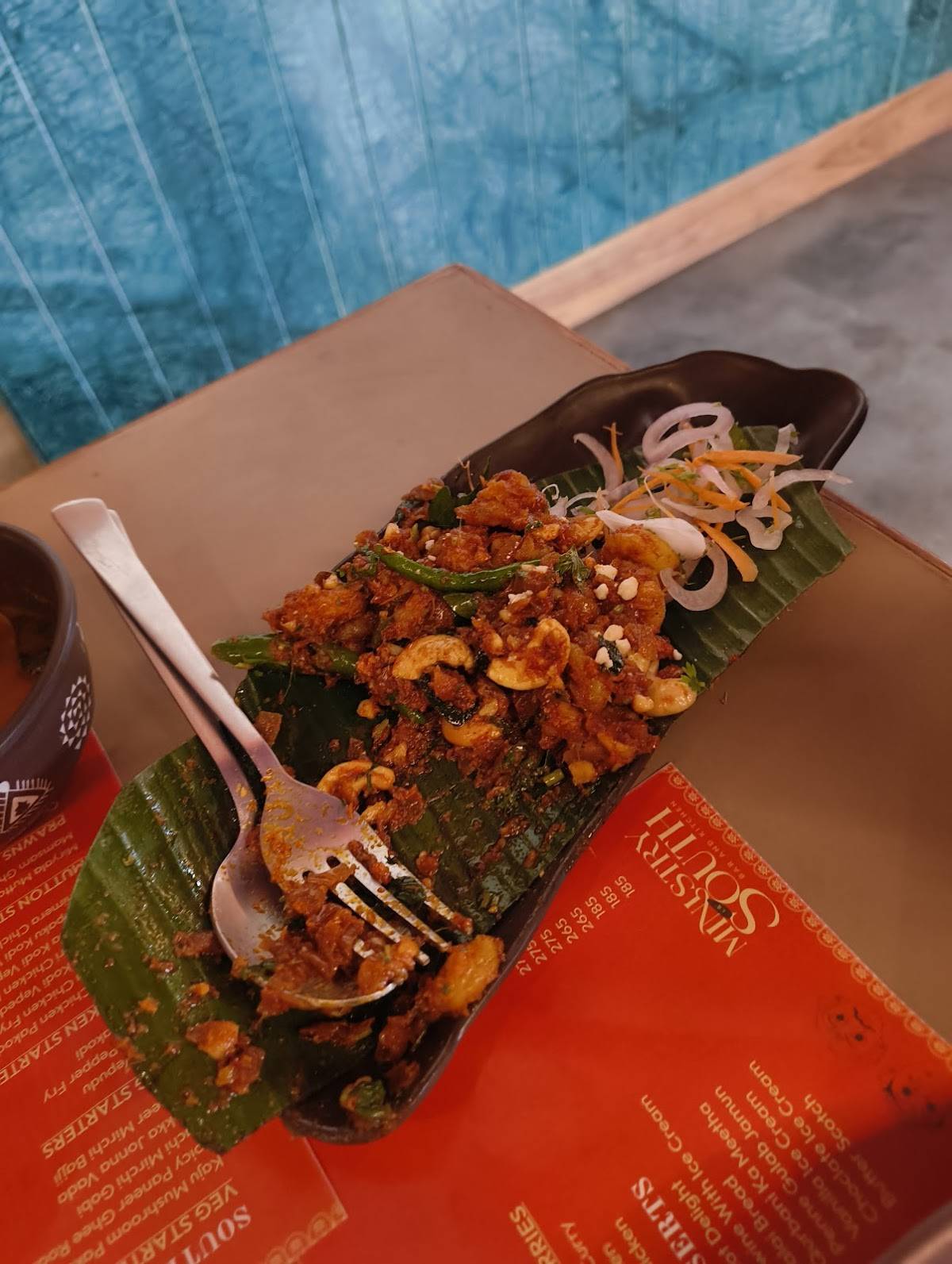 Ministry of south bar and kitchen menu