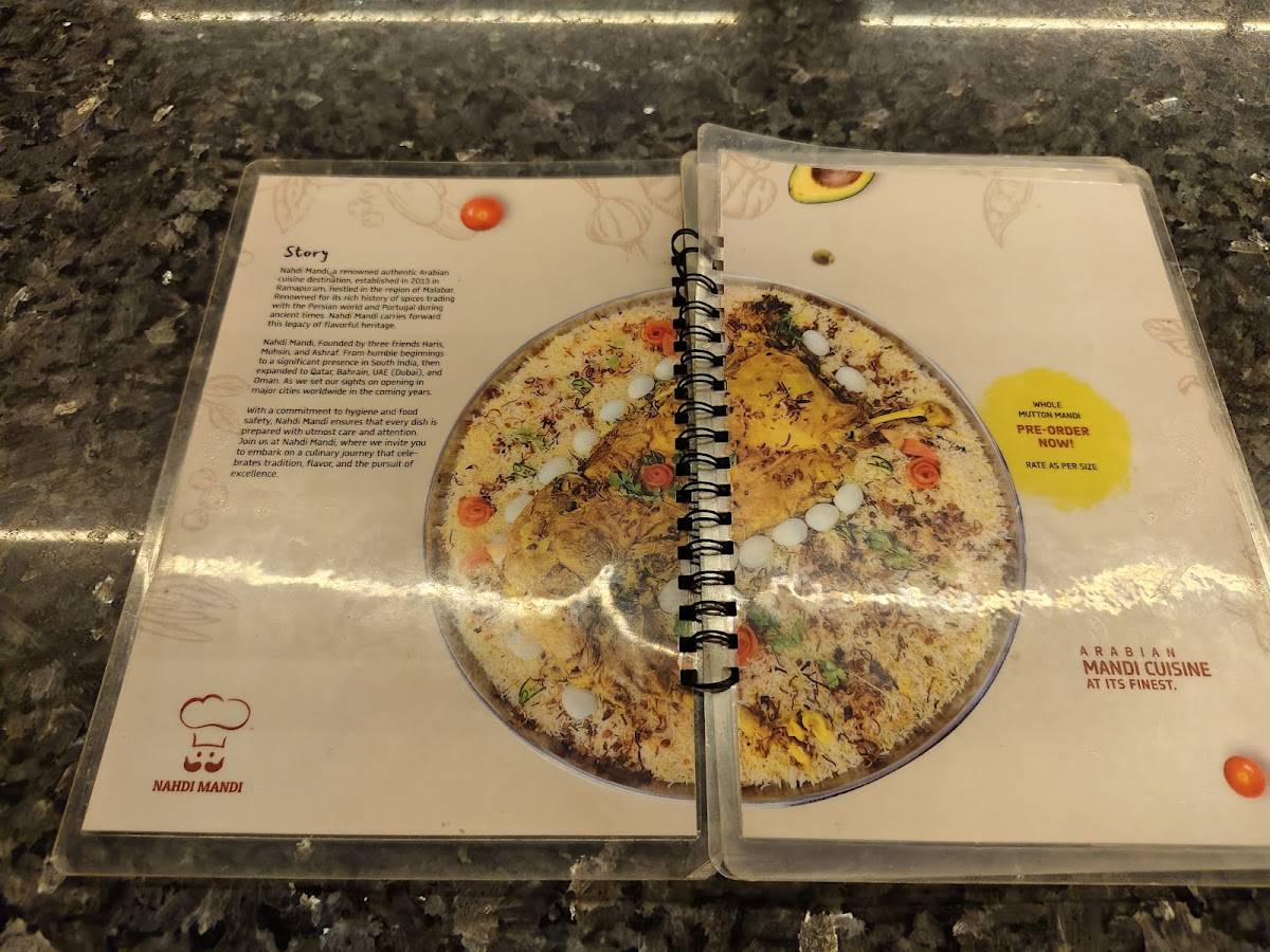 Nahdi Kuzhimandhi valanchery menu