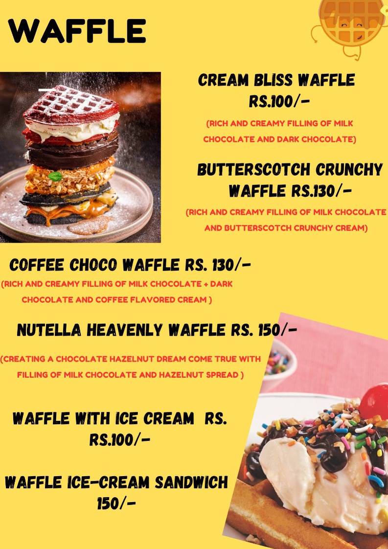 Nomfry Cafe menu