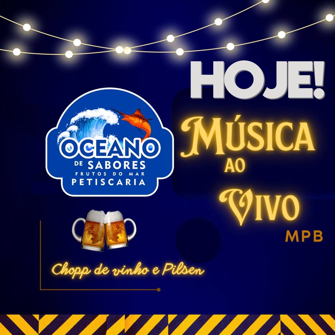 Oceano de Sabores - Petiscaria cardápio