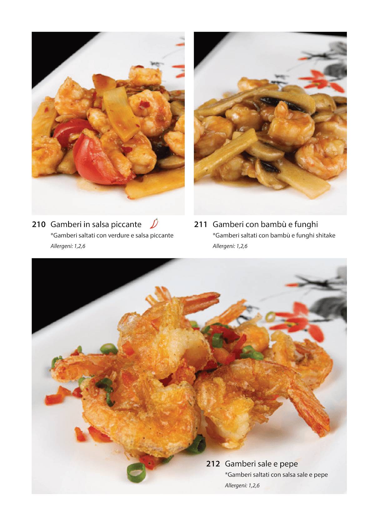 Menu di Osaka - Ristorante Fusion 