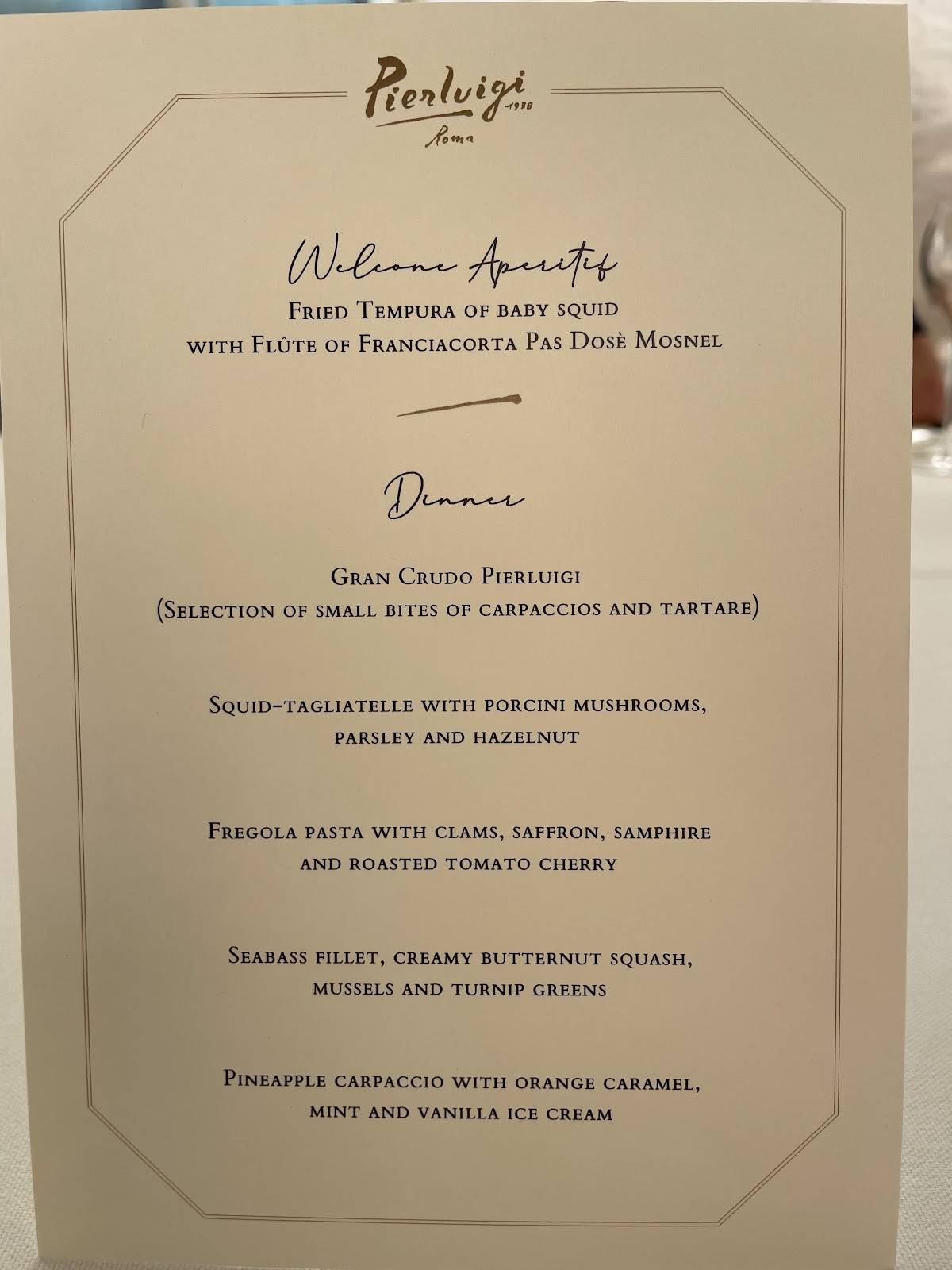 Menu di Pierluigi 
