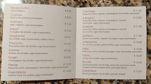Menu di Pizzeria Ristorante Da Pietro 