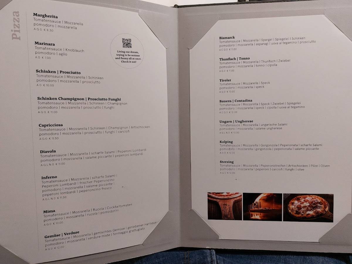 Menu di Restaurant Pizzeria Kolping 