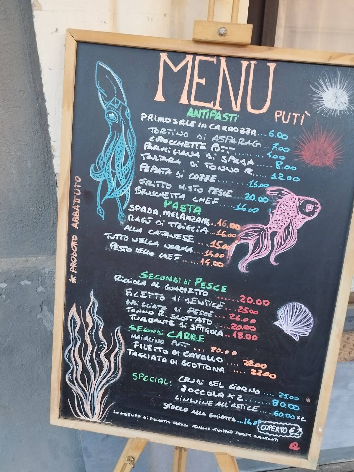 Menu di Putì 