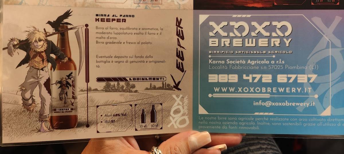 Menu di RE e REGINA Soffi di Pizza 