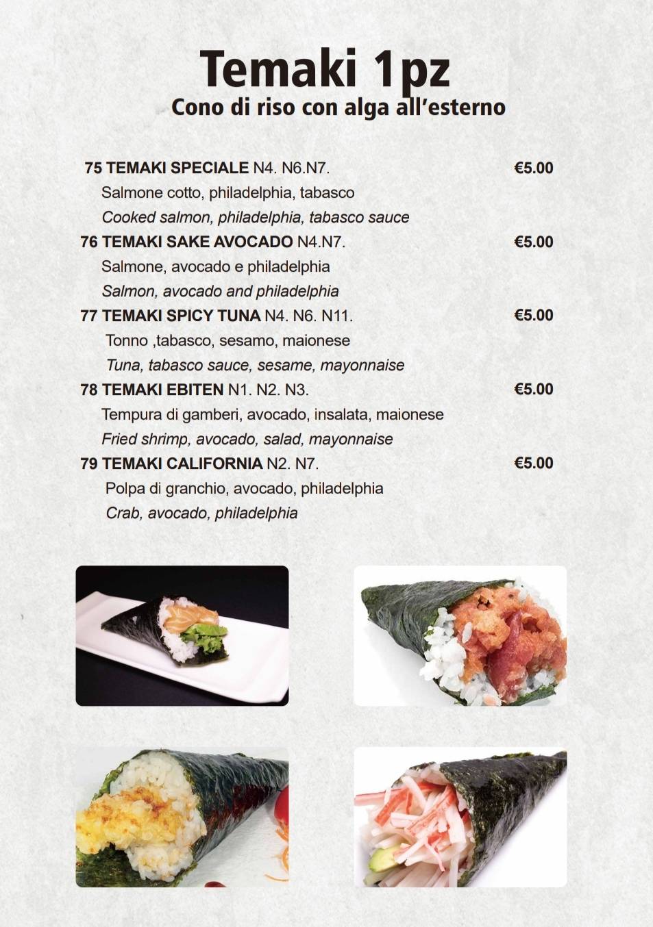 Menu di SATSUKI Restaurant Fusion 朝阳 