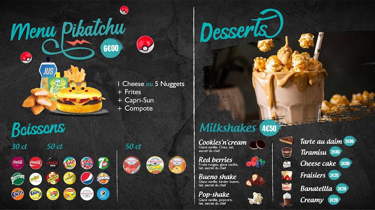 Menu de Sandwicherie Le Koull