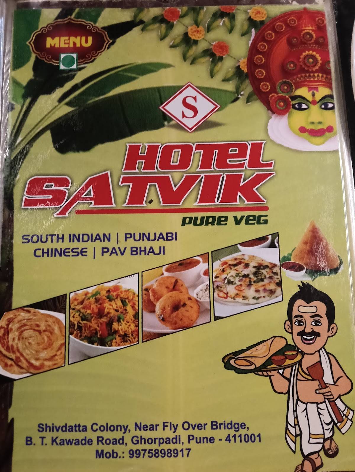 Satvik Only Veg menu